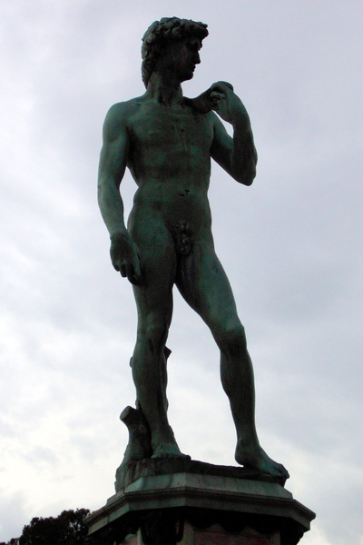 Bronze David